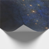 Sternenhimmel/ Universum Muster Geschenkpapier Cadeaupapier (Hoek)