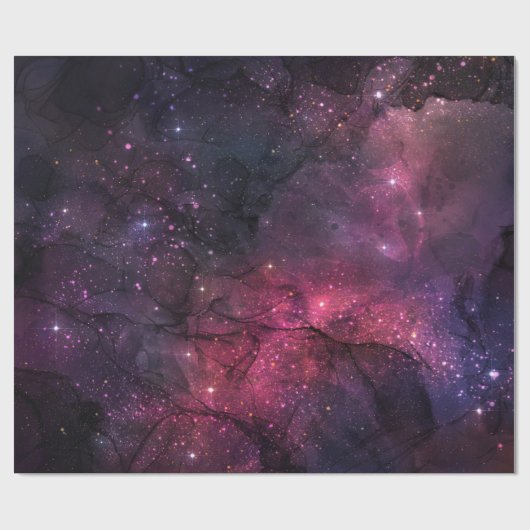 Sternenhimmel/ Universum Muster Geschenkpapier im Cadeaupapier (Vlak)