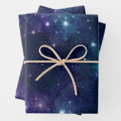 Sternenhimmel/ Universum Muster Geschenkpapier im Inpakpapier Vel (In situ)
