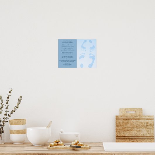 Sternenkindposter Poster (Keuken)