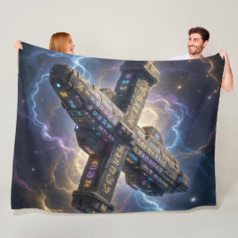 Sternenpfad – Reise durch das Universum´10 Fleece Deken