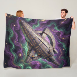 Sternenpfad – Reise durch das Universum´12 Fleece Deken
