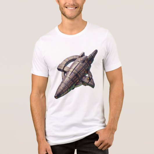Sternenpfad – Reise durch das Universum´12 Tri-Blend Shirt (Voorkant)