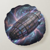 Sternenpfad – Reise durch das Universum´13 Rond Kussen (Achterkant)