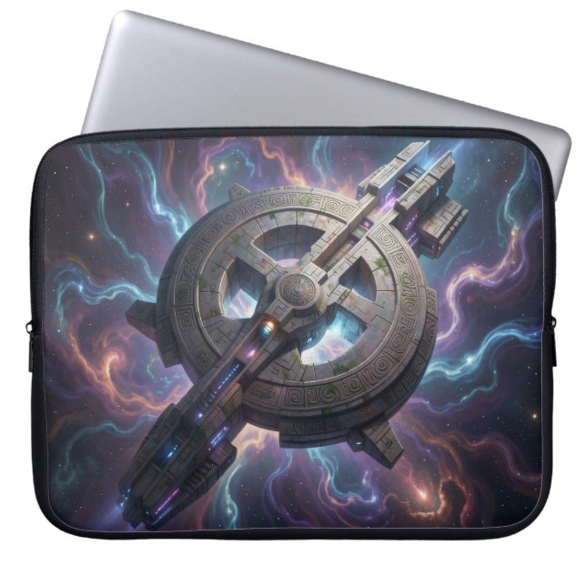 Sternenpfad – Reise durch das Universum´14 Laptop Sleeve (Voorkant)