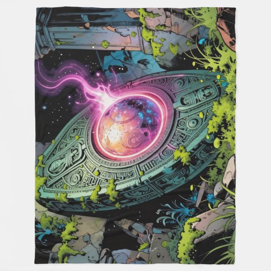 Sternenpfad – Reise durch das Universum´1 Fleece Deken (Voorkant)