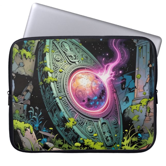 Sternenpfad – Reise durch das Universum´1 Laptop Sleeve (Voorkant)