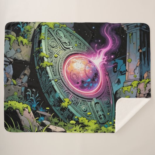Sternenpfad – Reise durch das Universum´1 Sherpa Deken (Voorkant (horizontaal))