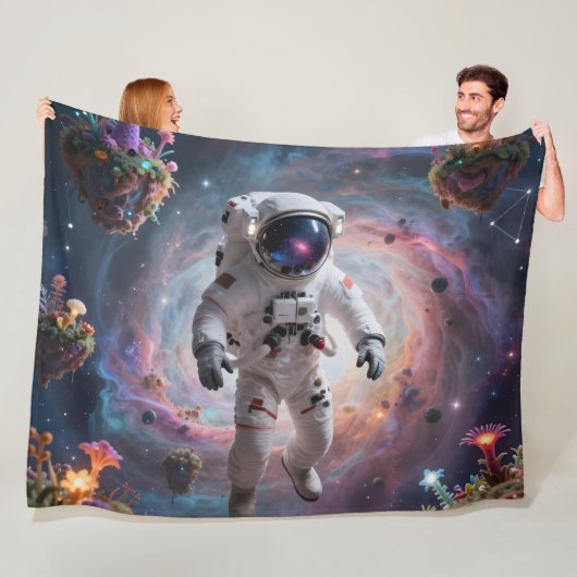 Sternenpfad – Reise durch das Universum´2 Fleece Deken (In situ)