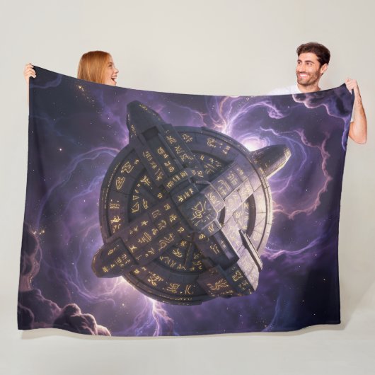Sternenpfad – Reise durch das Universum´5 Fleece Deken (In situ)