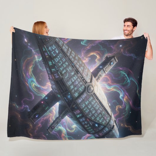 Sternenpfad – Reise durch das Universum´7 Fleece Deken (In situ)