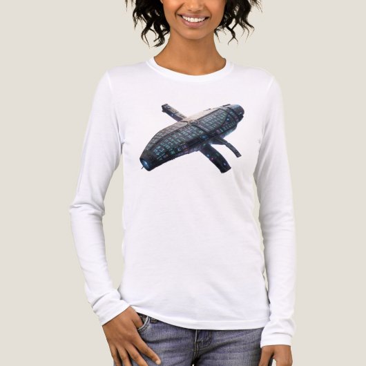 Sternenpfad – Reise durch das Universum´7 Tri-Blend Shirt (Voorkant volledig)