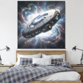 Sternenpfad – Reise durch das Universum´8 Canvas Afdruk (Insitu (Slaapkamer))