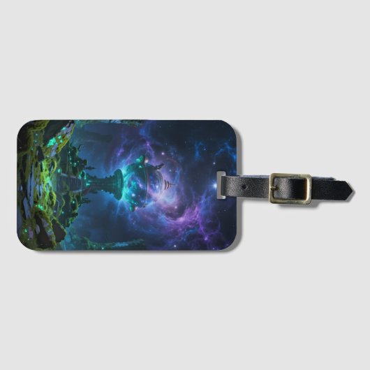 Sternenpfad – Reise durch das Universum Bagagelabel (Voorkant (horizontaal))