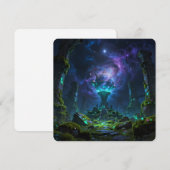 Sternenpfad – Reise durch das Universum Feestdagenkaart (Voorkant / Achterkant)