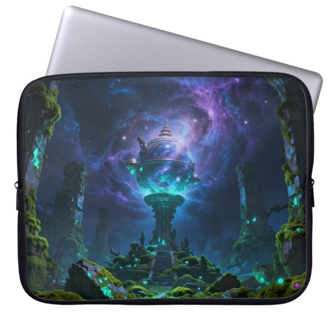 Sternenpfad – Reise durch das Universum Laptop Sleeve (Voorkant)