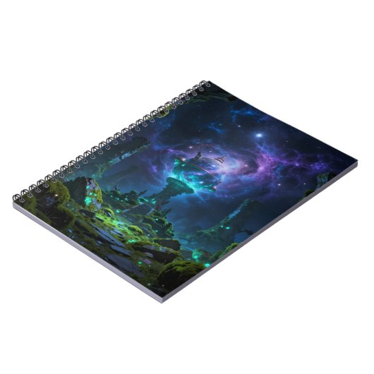 Sternenpfad – Reise durch das Universum Notitieboek (Linkerzijde)