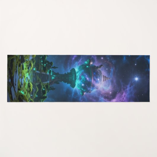 Sternenpfad – Reise durch das Universum Yogamat (Voorkant (horizontaal))