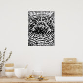 Sterneusmol Aardetridaties Kunst Poster (Keuken)