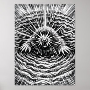 Sterneusmol Aardetridaties Kunst Poster