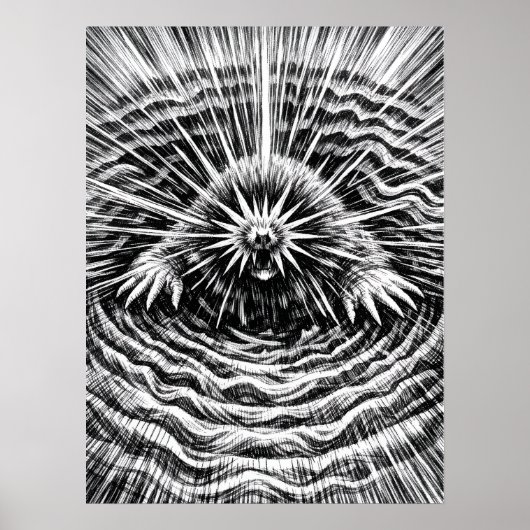 Sterneusmol Aardetridaties Kunst Poster (Voorkant)