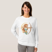 Sterngeboren Boogschutter van Sagittarius T-shirt (Voorkant volledig)