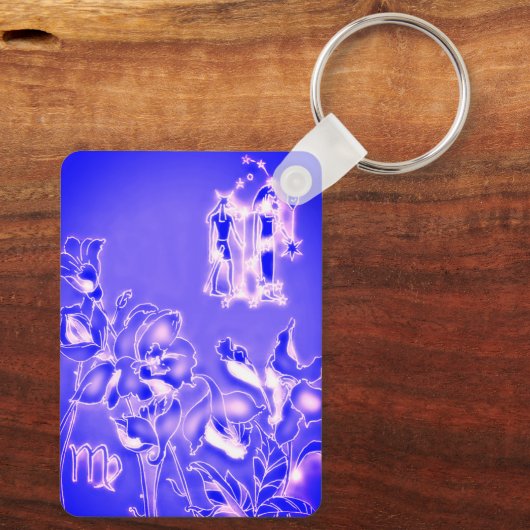 Sternzeichen Jungfrau Sleutelhanger (Achterkant)