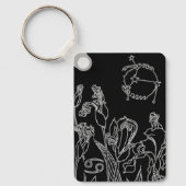 Sternzeichen Krebs Sleutelhanger (Voorkant)