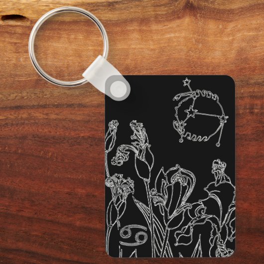 Sternzeichen Krebs Sleutelhanger (Voorkant)