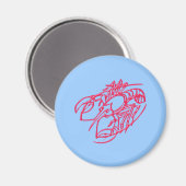 Sternzeichen Krebs zodiac sign Cancer Magneet (Voorkant / Achterkant)