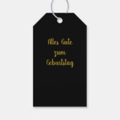 Sternzeichen Löwe - Cadeaulabel (Achterkant)