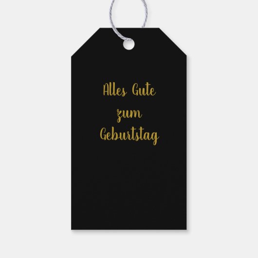 Sternzeichen Löwe - Cadeaulabel (Achterkant)