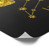 Sternzeichen Löwe -  Poster (Hoek)