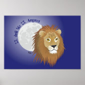 Sternzeichen - Löwe Poster (Voorkant)