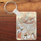 Sternzeichen Löwe Schlüsselanhänger Sleutelhanger (Voorkant)