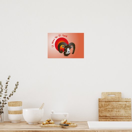 Sternzeichen - Poster Breedte (Keuken)
