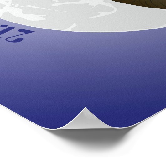 Sternzeichen - Poster Breedte (Hoek)