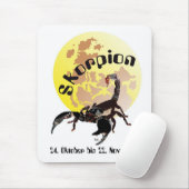 Sternzeichen Skorpion Mauspad Muismat (Met muis)