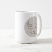Sternzeichen Stier Koffiemok (Voorkant rechts)