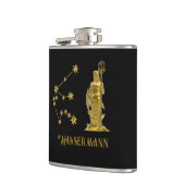 Sternzeichen Wassermann - Heupfles (Links)