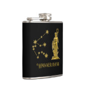 Sternzeichen Wassermann - Heupfles (Rechts)