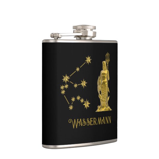 Sternzeichen Wassermann -  Heupfles (Rechts)