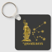 Sternzeichen Wassermann -  Sleutelhanger (Voorkant)