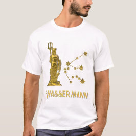 Sternzeichen Wassermann - T-shirt