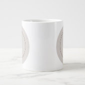 Sternzeichen Zwilling Grote Koffiekop (Voorkant)