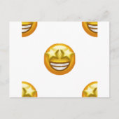 sterogen emoji briefkaart (Voorkant)