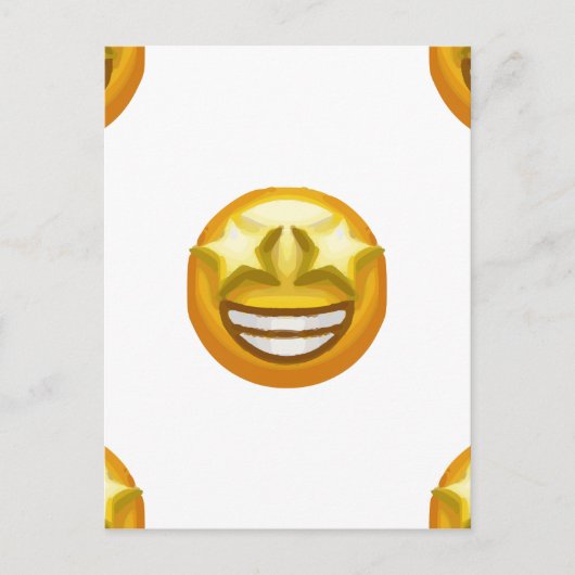 sterogen emoji briefkaart (Voorkant)