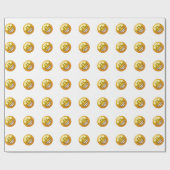 sterogen emoji cadeaupapier (Vlak)