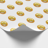 sterogen emoji cadeaupapier (Hoek)