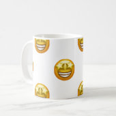 sterogen emoji koffiemok (Voorkant links)